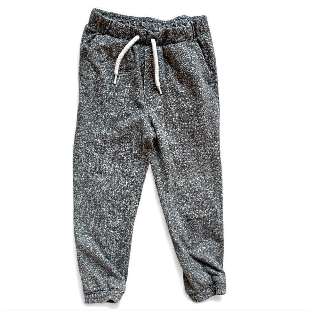 Toddler Boys Crazy 8 Houndstooth Pull On Drawstring Joggers Pants - Sz 4T